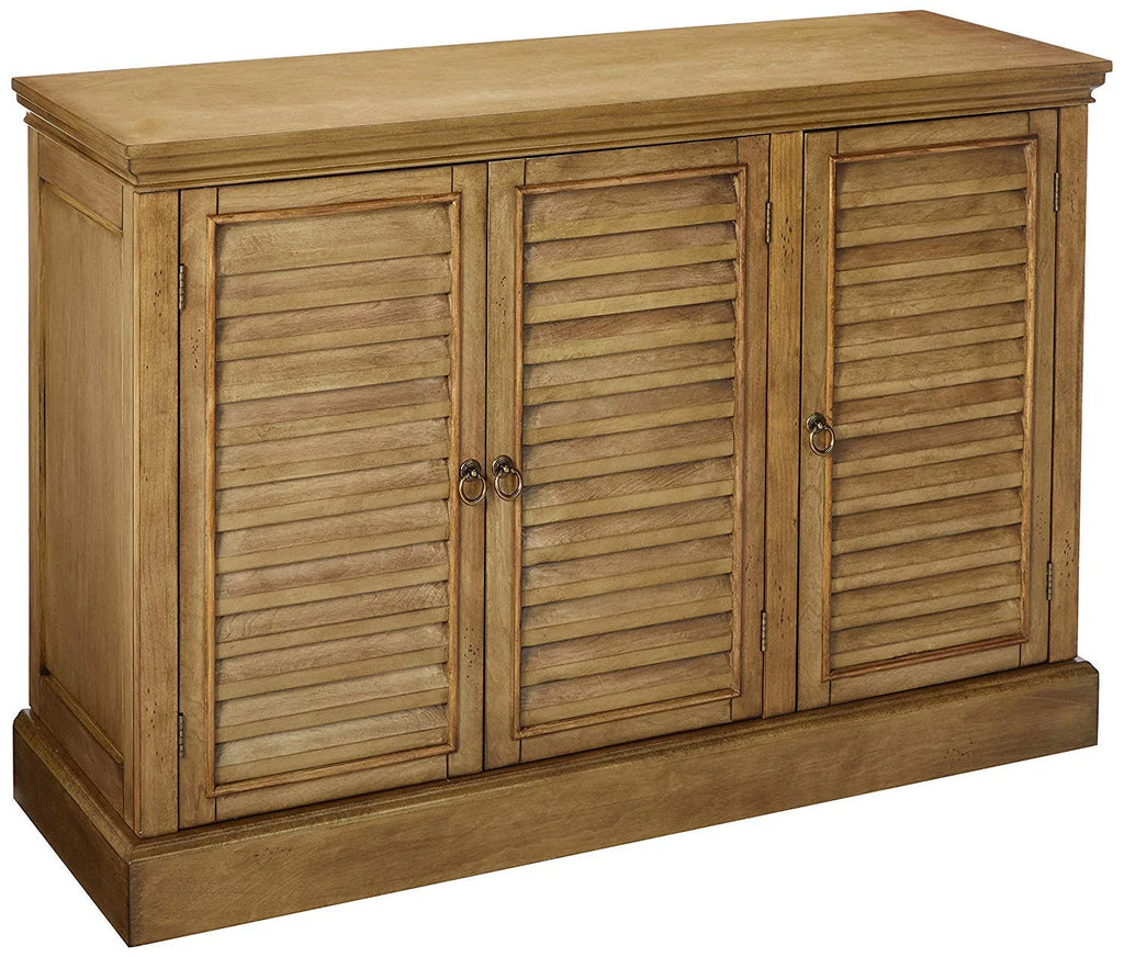 Antique Rustic Wood Buffet Sideboard Console Table with Storage Y874