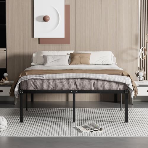 18" Full Size Metal Platform Bed Frame M5519