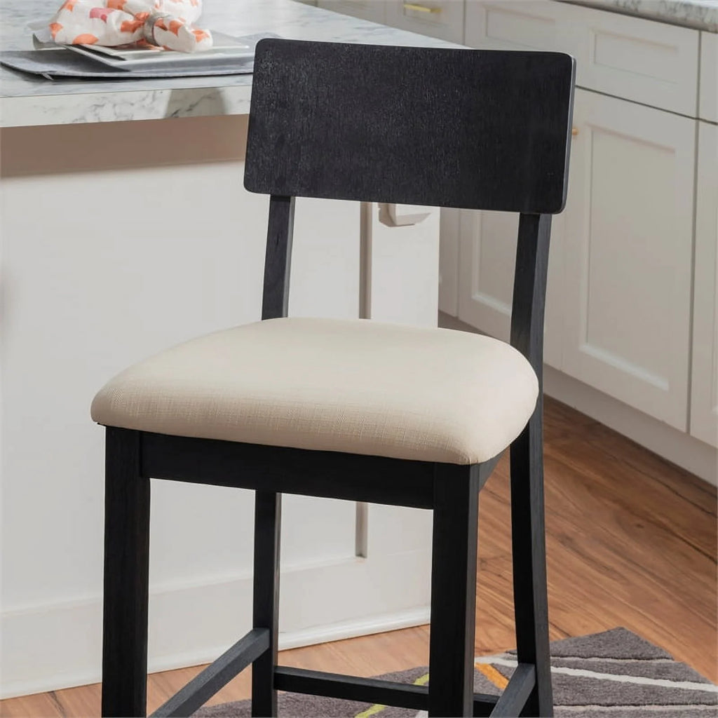 Dark Charcoal Wood Five Piece Tavern Set A73780