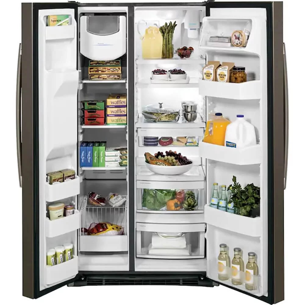 25.3 Cu. Ft. Slate Side-By-Side Refrigerator with Ice Maker Z4973