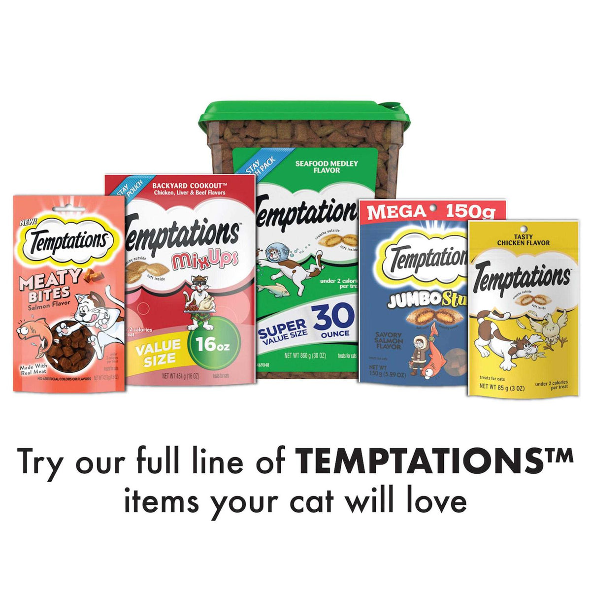 Chicken Flavor Crunchy and Soft Cat Treats R360