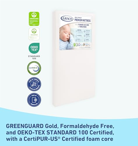Waterproof Crib & Toddler Mattress E955