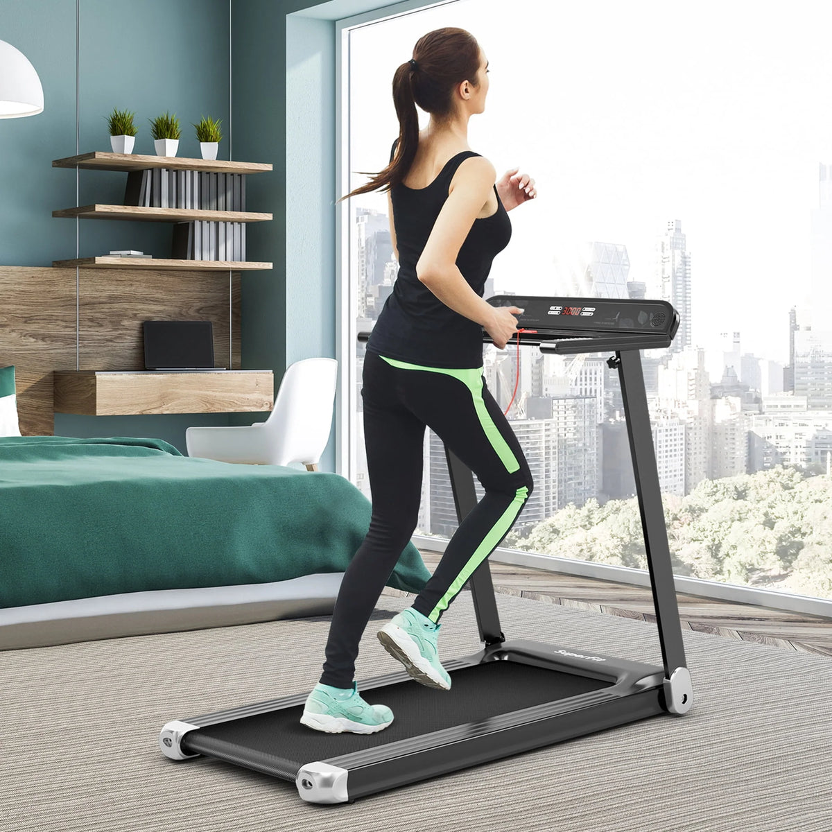 Electric Folding Treadmill O91110