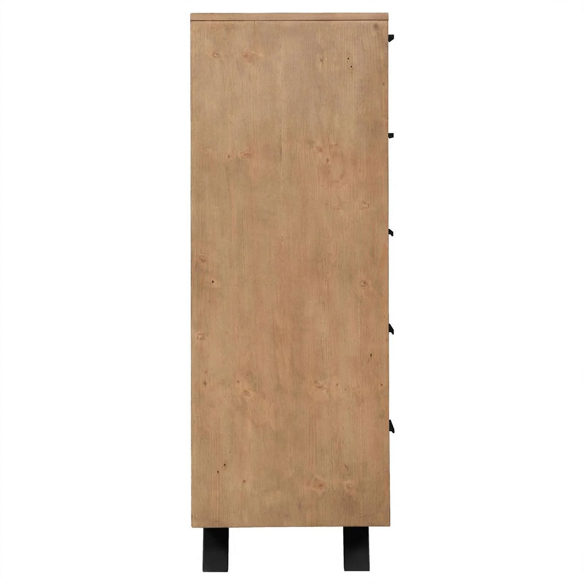 Light Honey Brown 5-drawer Rectangular Chest J731