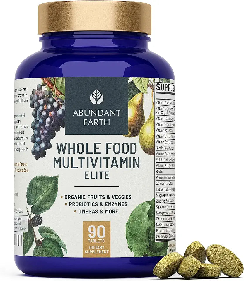 Whole Food Multivitamin for Women and Men 90ct P8213