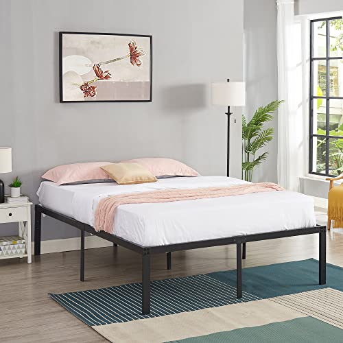 18" Full Size Metal Platform Bed Frame M5519