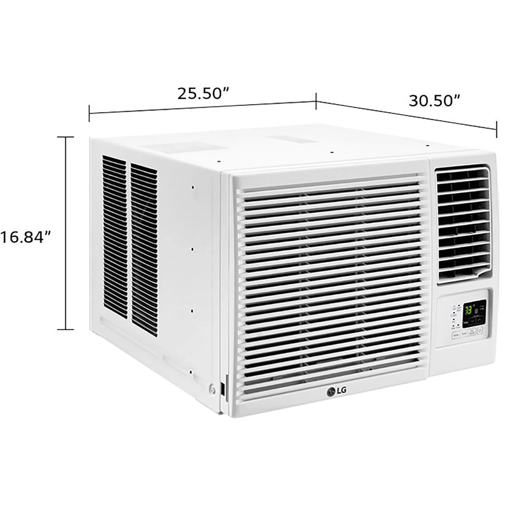 12,000 BTU Heat and Cool White Window Air Conditioner Q129