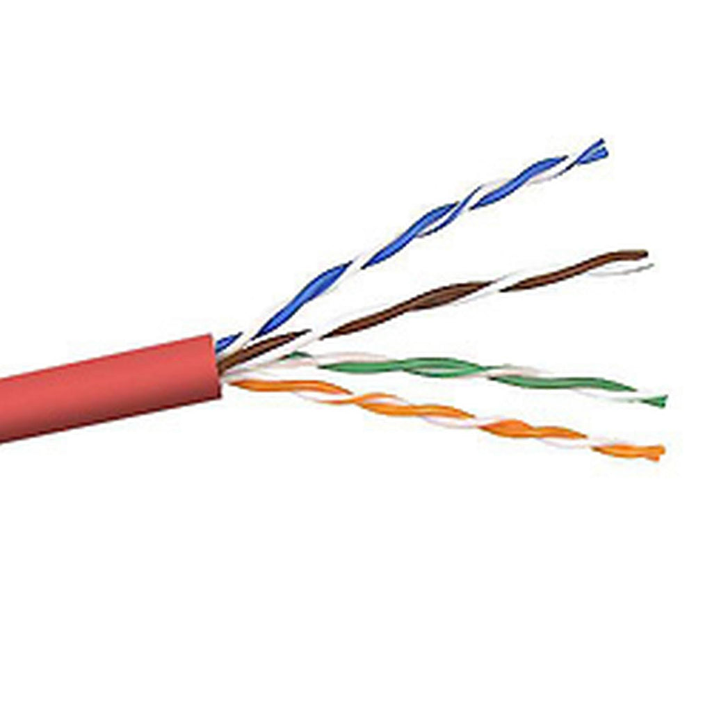 Cat. 6 UTP Bulk Cable 1000ft Red I925