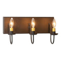 3 Light Vanity Light in Americana Black P28862