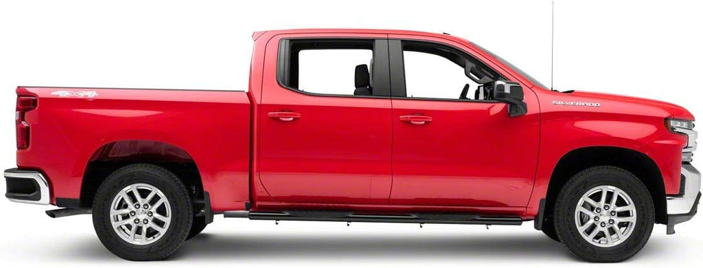 Black 5-Inch Oval Side Step Bars O48232