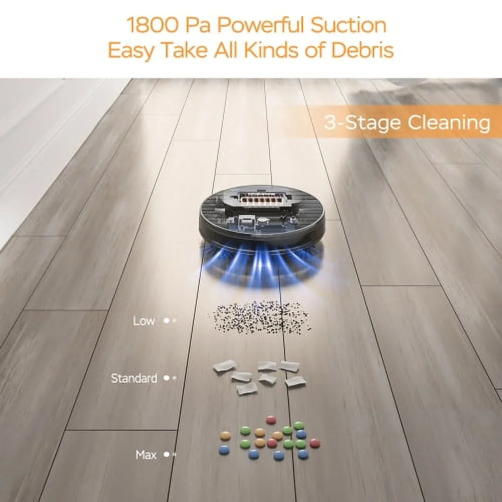 1800Pa Wi-Fi Robot Vacuum Cleaner K64911