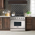 36 in. 5.2 cu ft. Propane Gas Range E8365