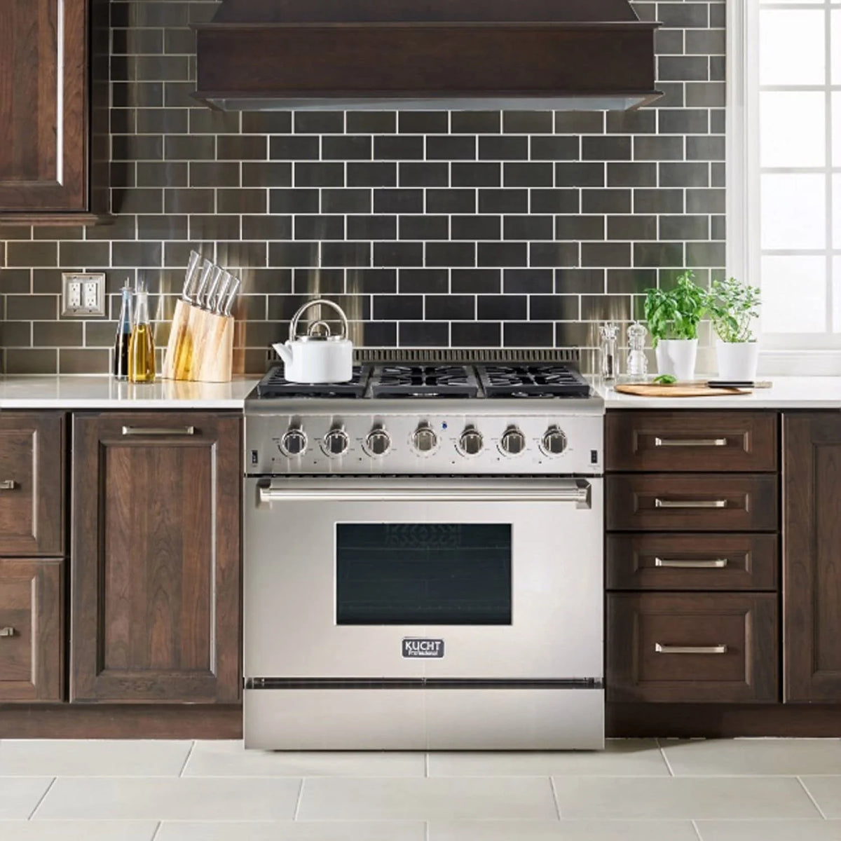 36 in. 5.2 cu ft. Propane Gas Range E8365