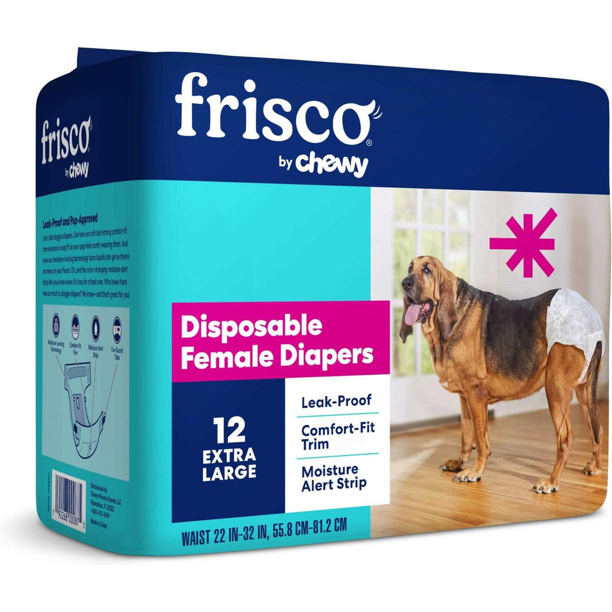 Disposable Female Dog Diapers A8364