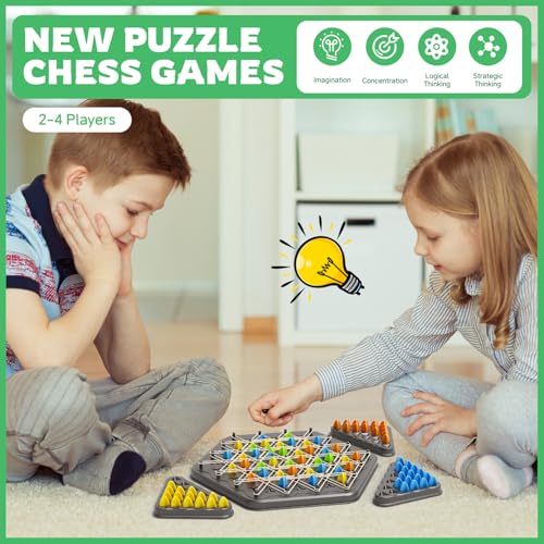 Chain Triangle Chess Game 2 to 4 Players P853399