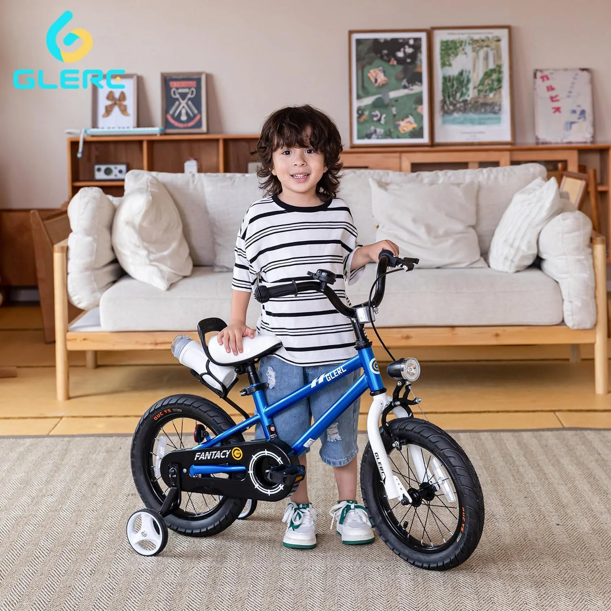 White 12 inch Toddler and Kids Bike N186
