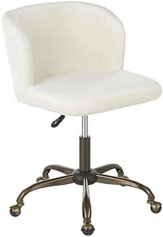 Cream Velvet Task Chair X950623
