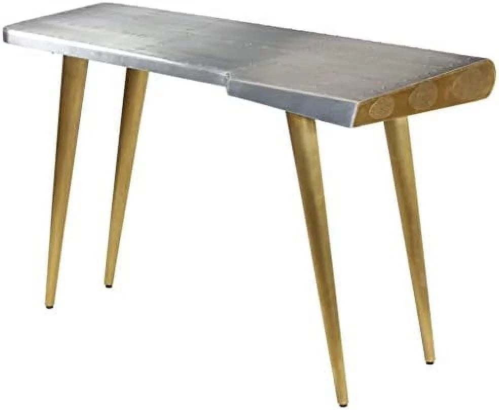 Vintage Computer Desk with Steel Legs Z545162