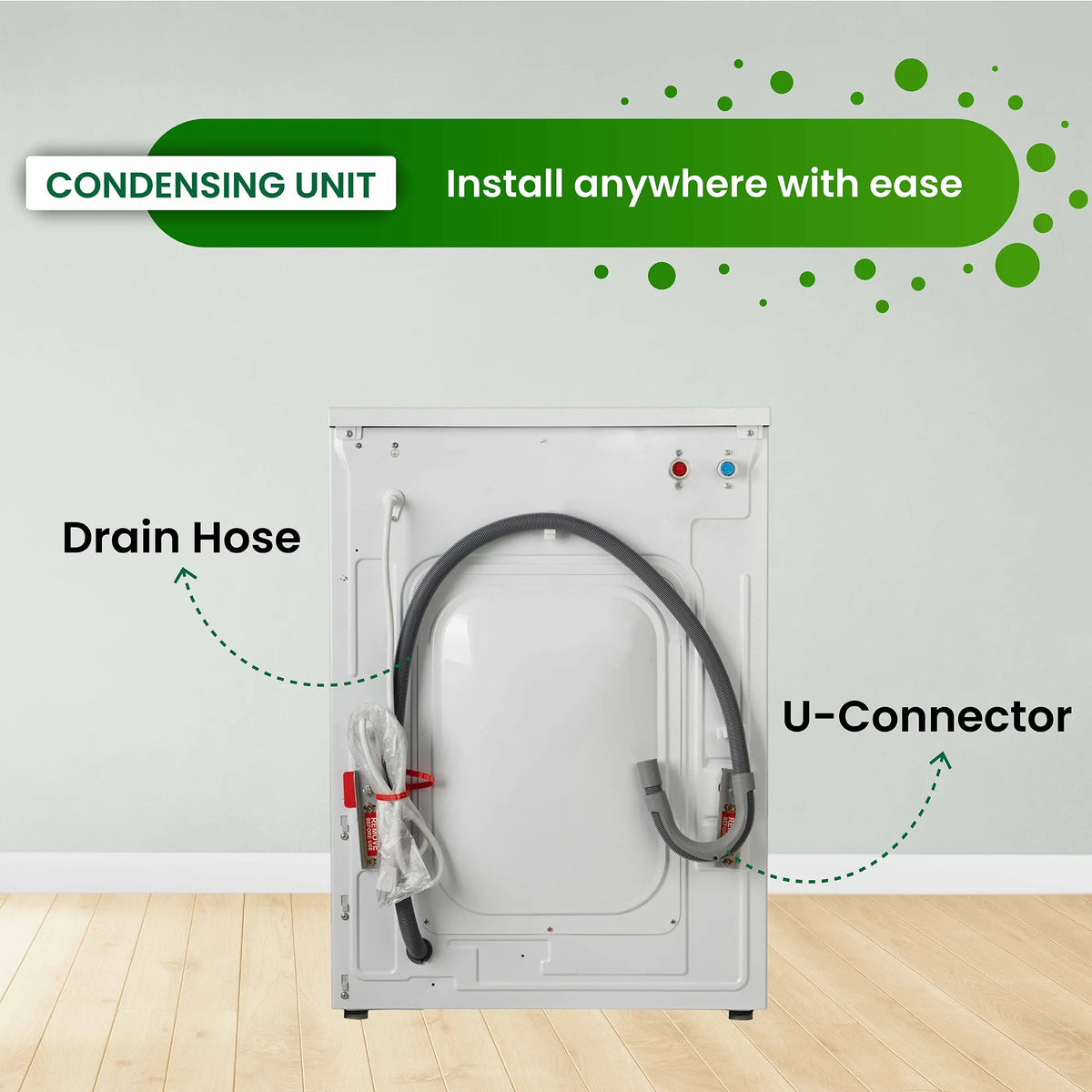 White Ventless Combo Washer-Dryer I5440