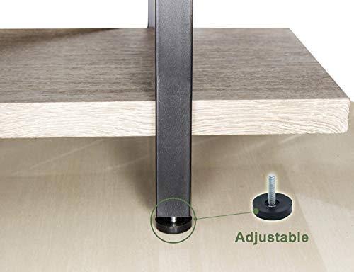 3-Tier Metal and Wood Bookshelf T46875