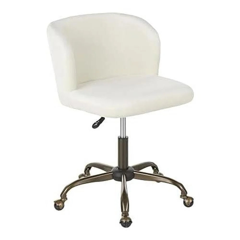 Cream Velvet Task Chair X950623