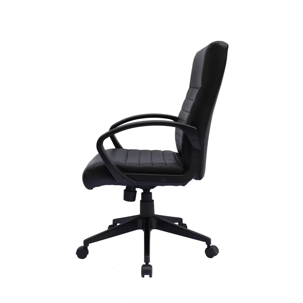 Black Vinyl Task Chair X61487