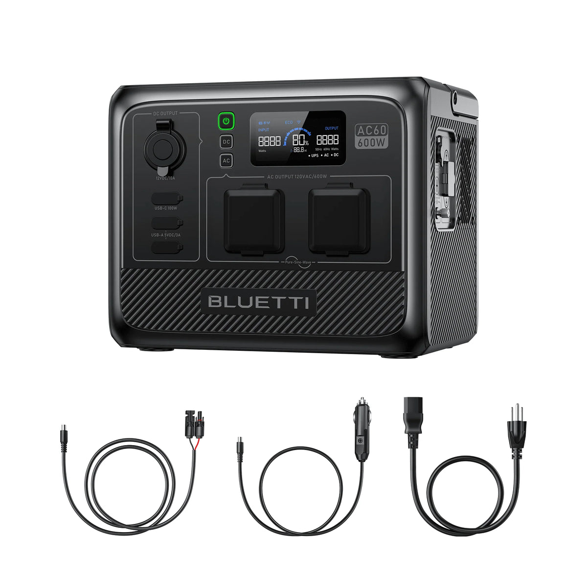 600W 403Wh LiFePO4 Portable Power Station J769296
