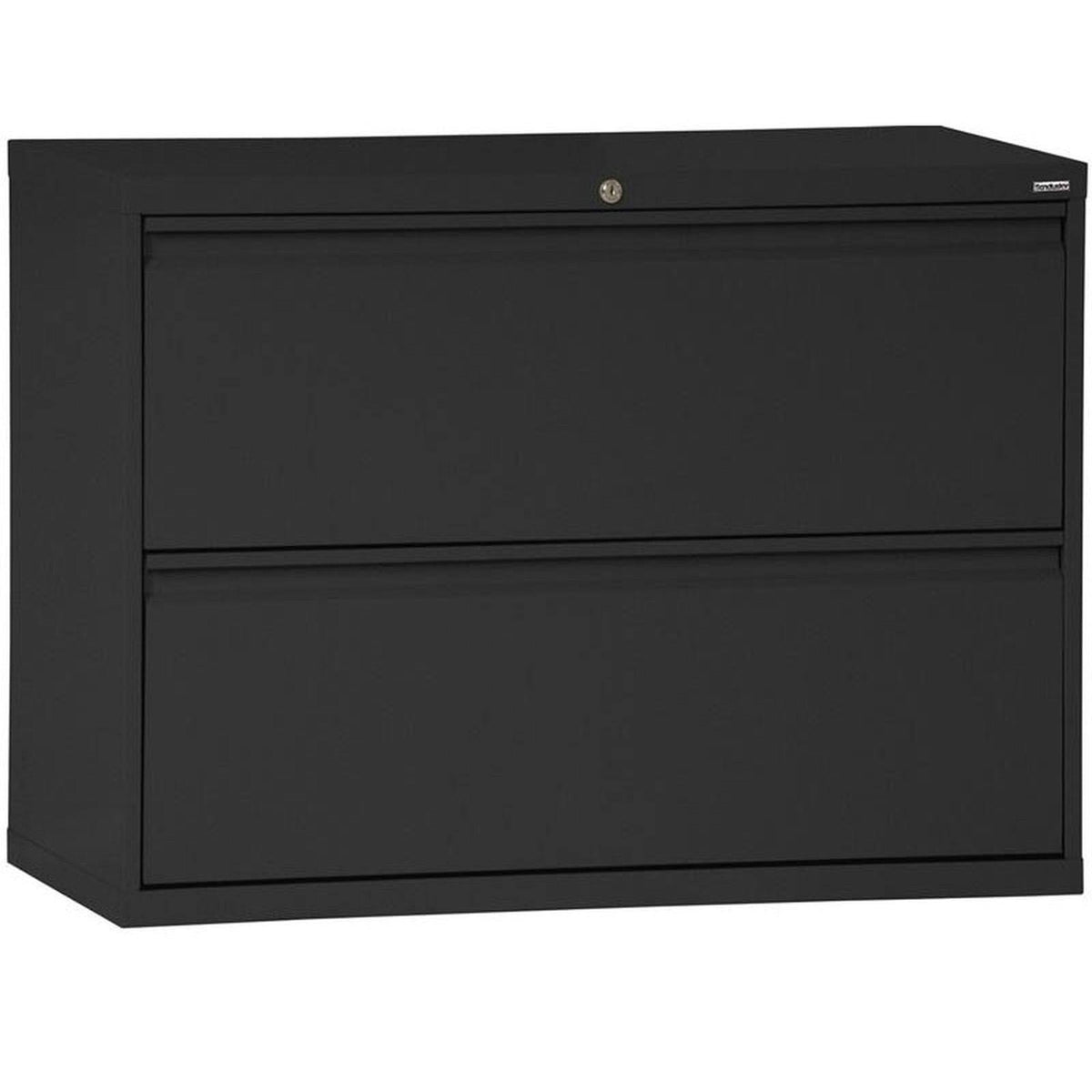 36 inch 2 Drawer Lateral File Cabinet Black B42951