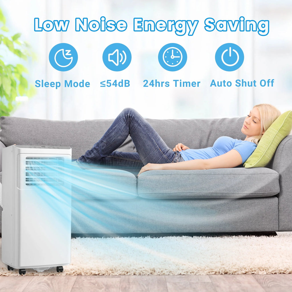 8000 BTU Portable Air Conditioner with Dehumidifier & Fan B994