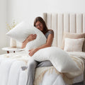 Shredded Memory Foam Body Pillow, Extra Large, White A602