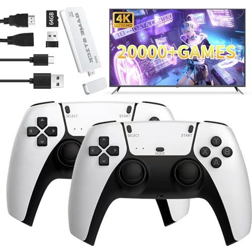 4K HDMI Retro Game Console with 2 Wireless Controllers P956