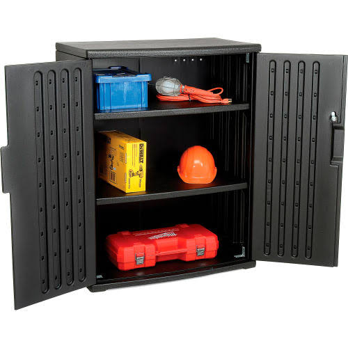 Black 46 in. Storage Cabinet P127