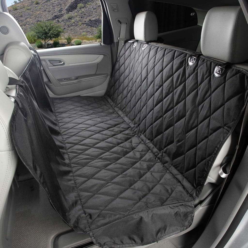 Grey Dog Seat Cover with Hammock J76472