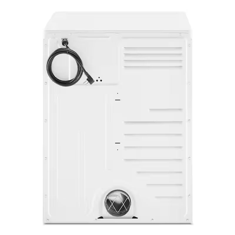 White Compact Electric Vented Dryer O830
