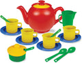15 Pc Plastic Play Tea Set U5383