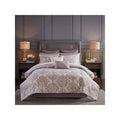 Purple 16 Piece Jacquard Bedding Set with 2 Sheet Sets Cal King Q75174