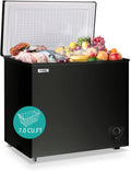 White 3.5 cu.ft Chest Freezer with Removable Basket W632