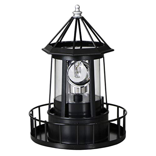Solar Rotating Lighthouse Lamp E2907