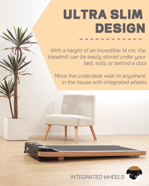 2.25HP Under Desk Treadmill with Remote Control C218