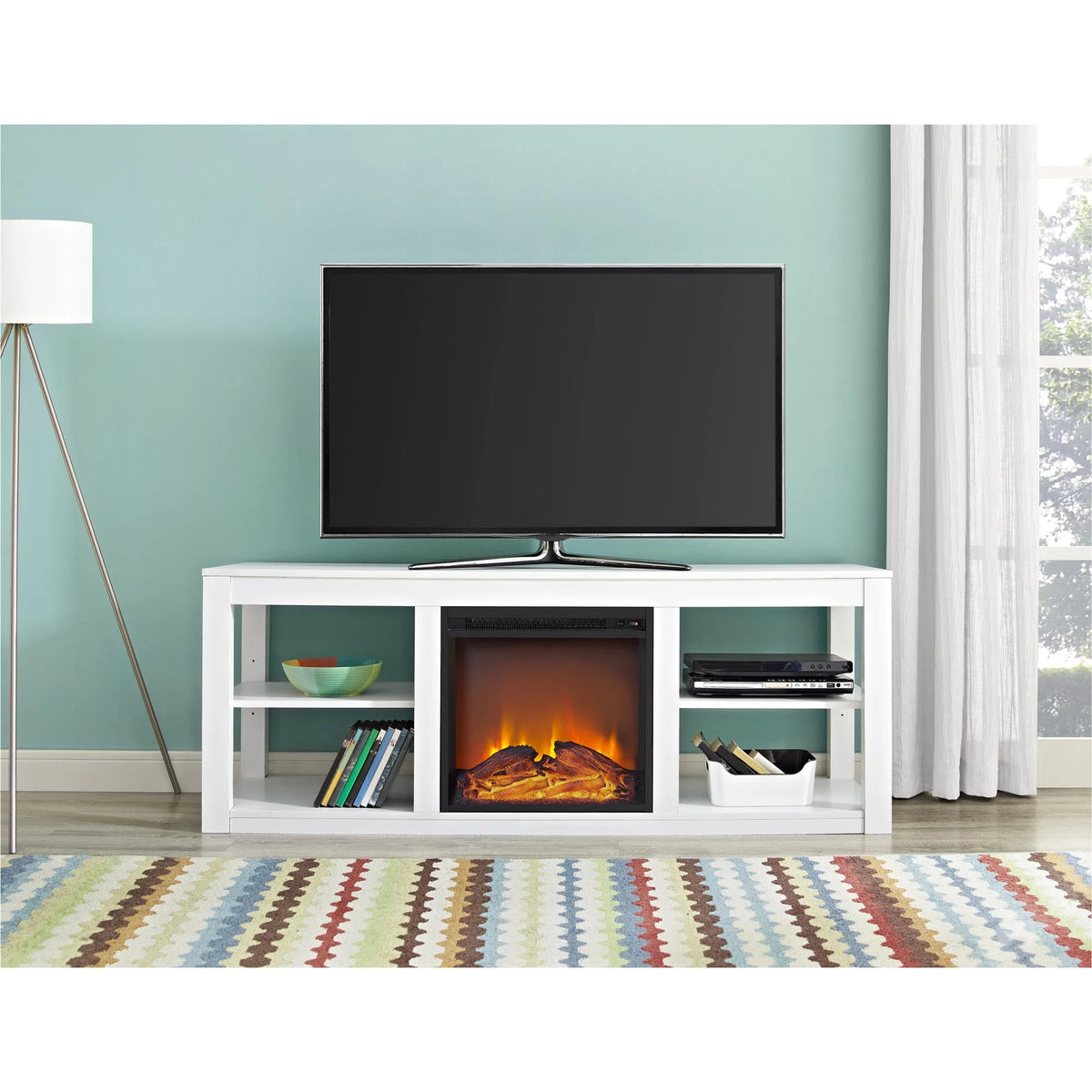65" Console Fireplace S3707
