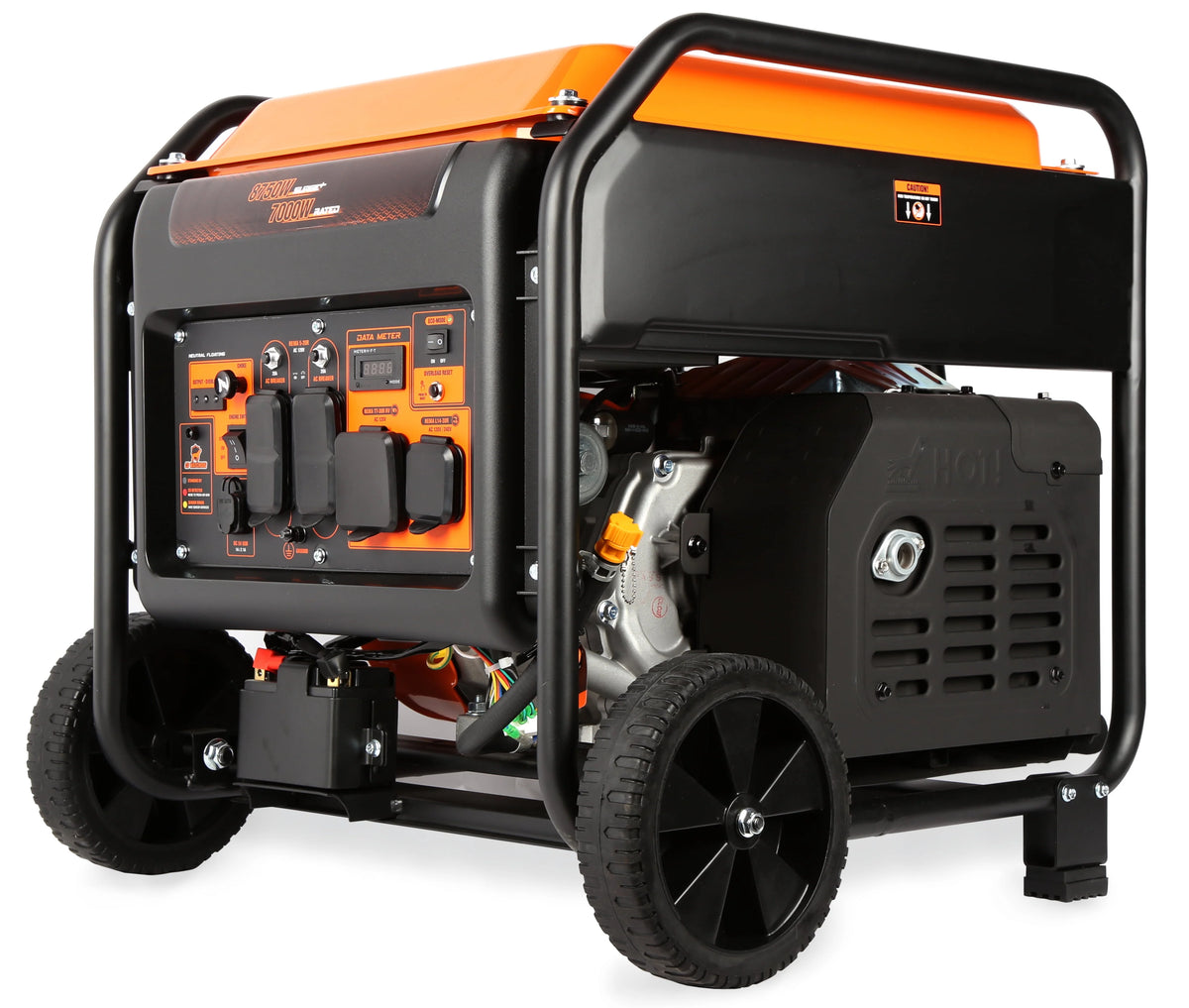 8750-Watt Electric Start Open Frame Inverter Generator S555