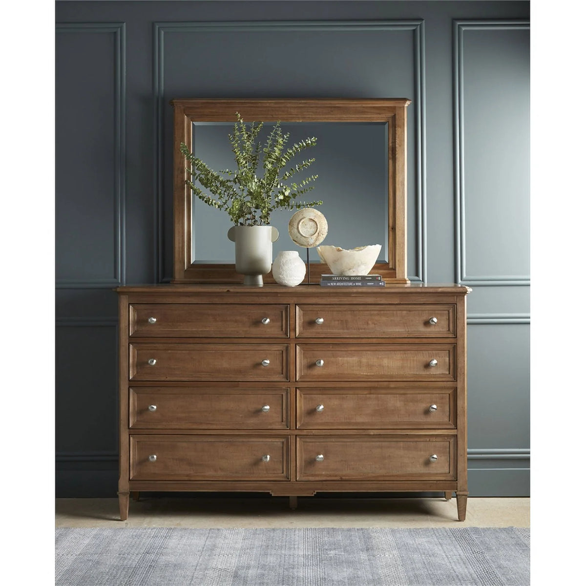8 Drawer Solid Wood Double Dresser M47725