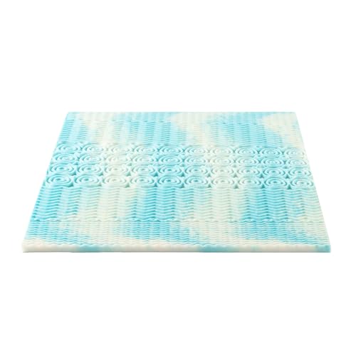 2 Inch Gel Foam Mattress Topper, Twin XL E351331