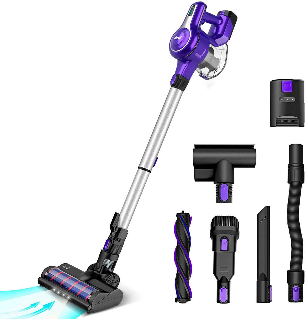 Cordless Stick Vacuum Cleaner 23Kpa 250W 45min Blue X6570