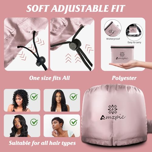 Adjustable Extra Large Pink Bonnet Hair Dryer Attachment K94232