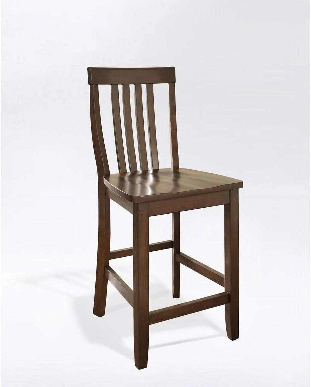 Vintage Mahogany Bar Stool Set Of 2 H6230