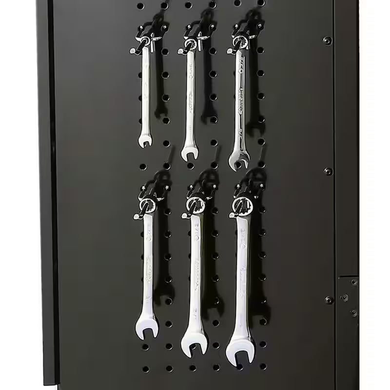 10-Piece Welded Steel Garage Storage System in Black G6942