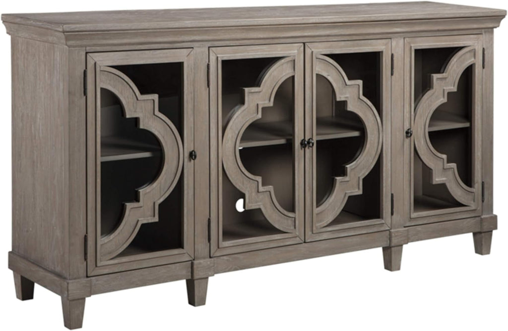 Vintage White Accent Cabinet or End Table F288