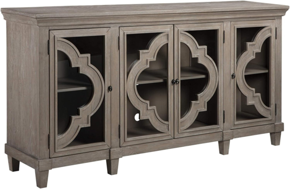 Vintage White Accent Cabinet or End Table F288