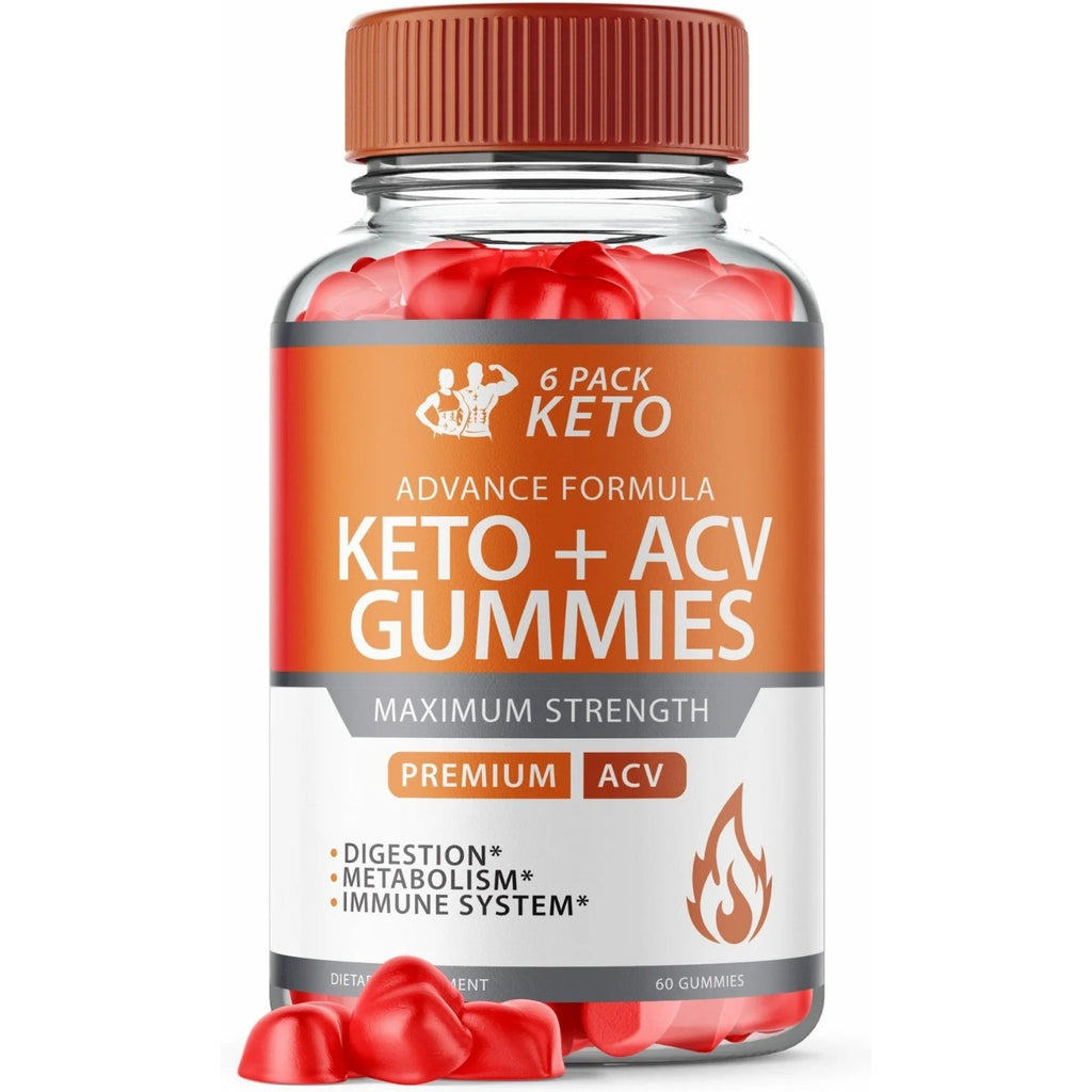 6 Pack Keto + ACV Gummies H640